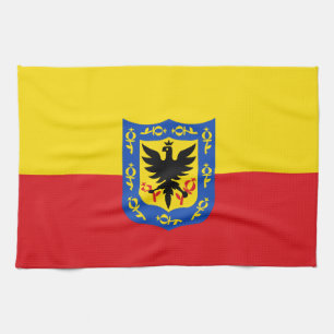 Bandera de Bogotá, toalla de Colombia
