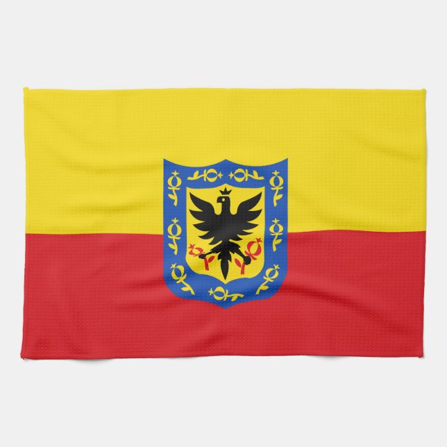 Bandera de Bogotá, toalla de Colombia (Horizontal)