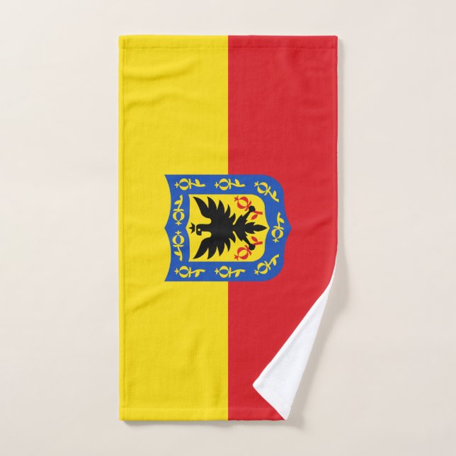 Bandera de Bogotá, toalla de mano de Colombia (Toalla de mano)