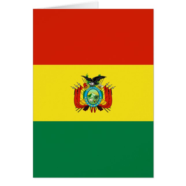 Bandera de Bolivia (Frente)