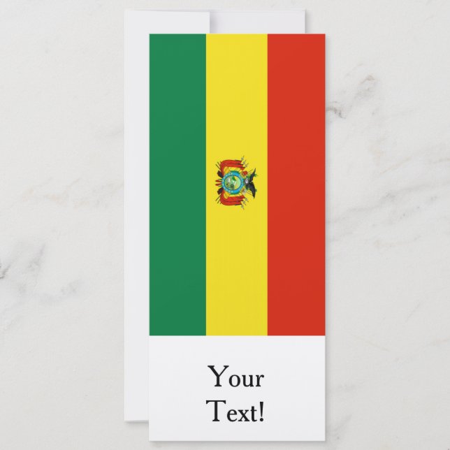 Bandera de Bolivia (Anverso)