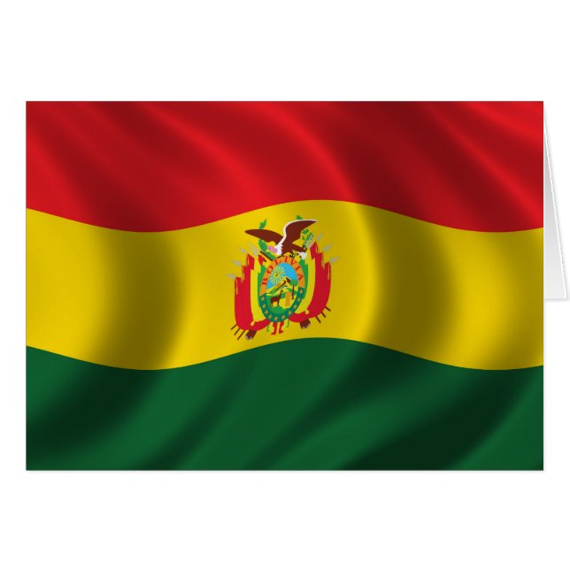 Bandera de Bolivia (Anverso (Horizontal))