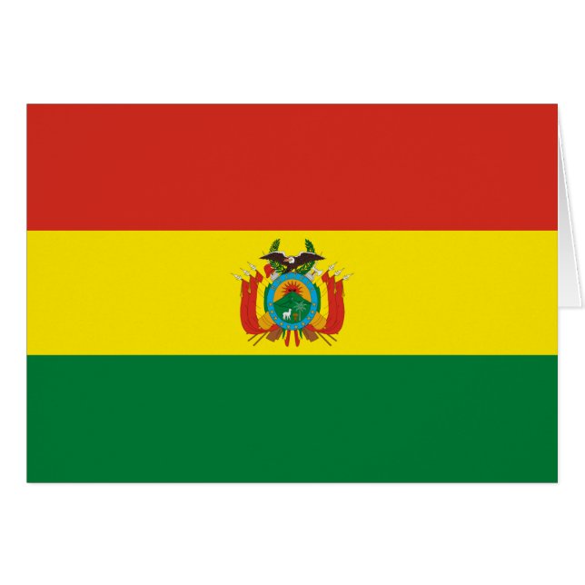 Bandera de Bolivia Patriótica (Anverso (Horizontal))