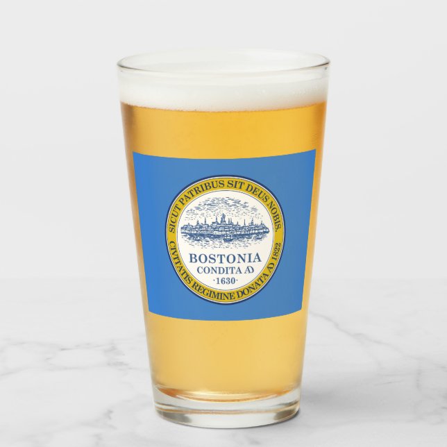 Bandera de Boston (Massachusetts) (Anverso (lleno))