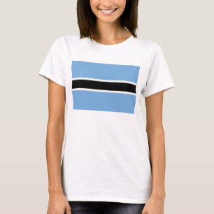 Bandera de Botsuana x Mapa de camiseta