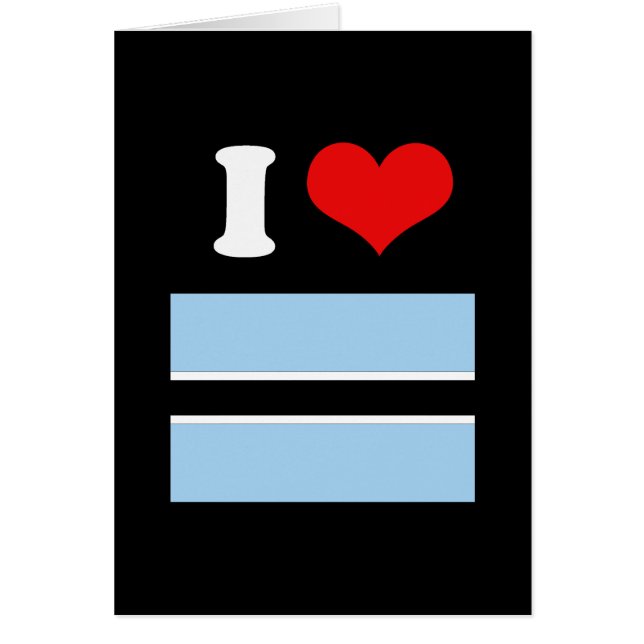 Bandera de Botswana (Frente)
