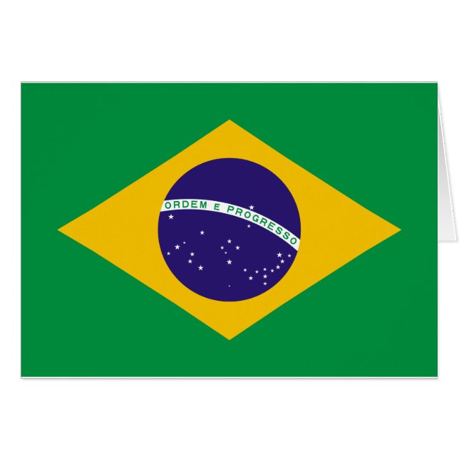 Bandera de Brasil (Anverso (Horizontal))