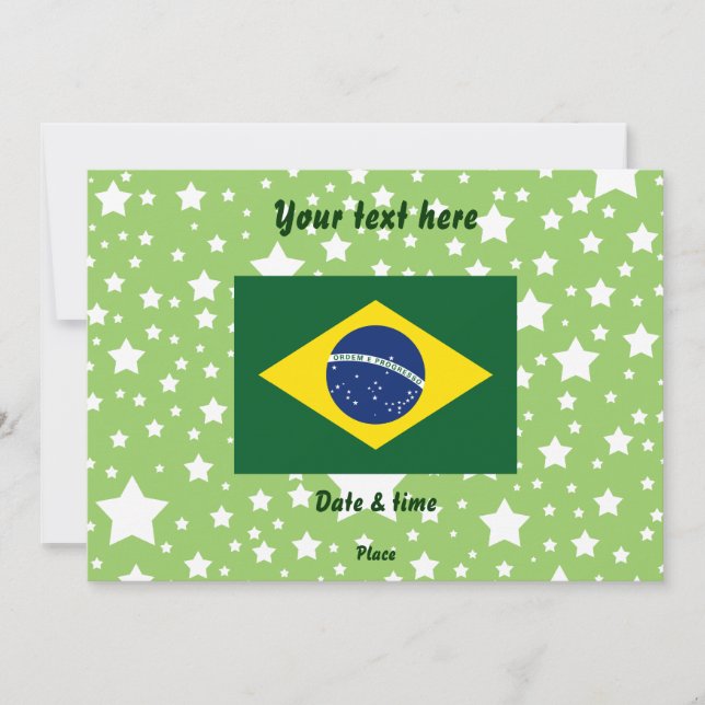 Bandera de Brasil (Anverso)