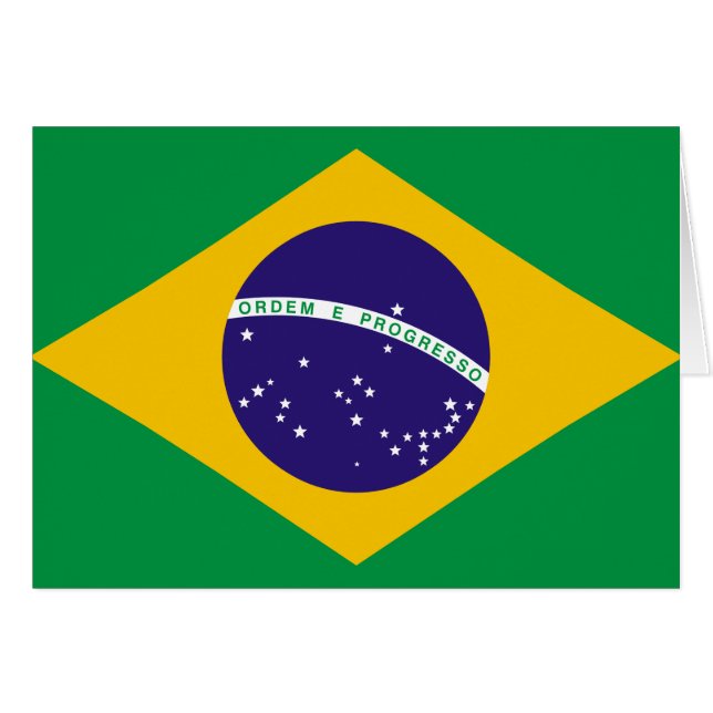 Bandera de Brasil (Anverso (Horizontal))