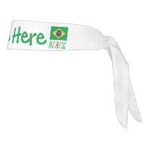 Bandera de Brasil Brasil Personalizada Verde 