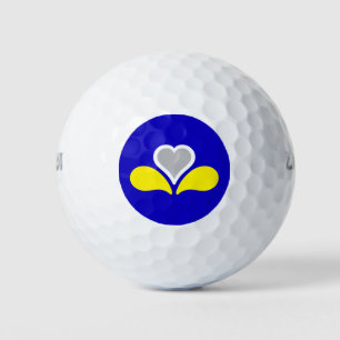 Bandera de Bruselas, bolas de golf de Bélgica