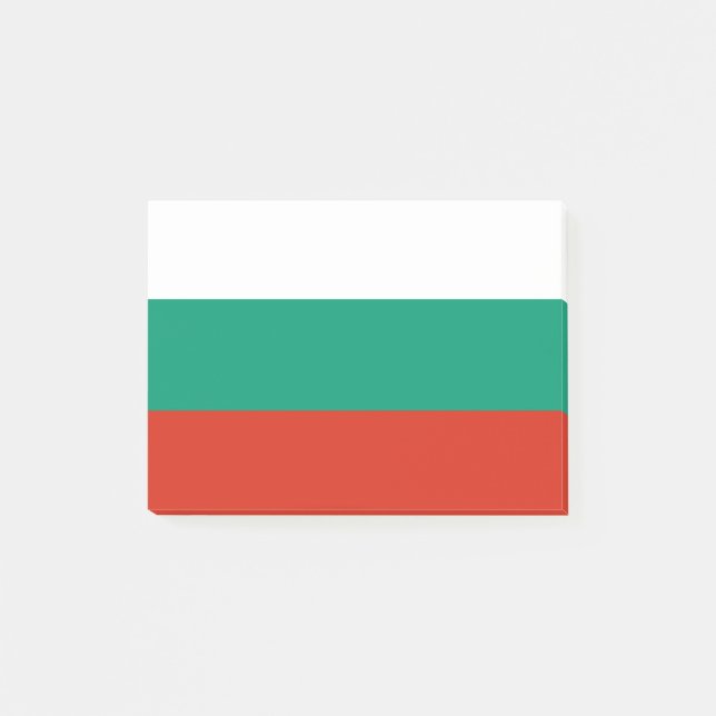 Bandera de Bulgaria Notas Post-it® (Anverso)