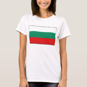 Bandera de Bulgaria x Mapa camiseta
