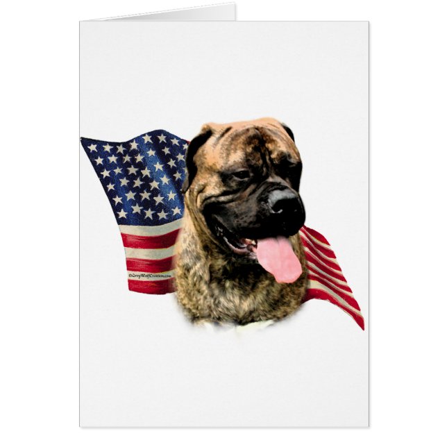 Bandera de Bullmastiff (Frente)