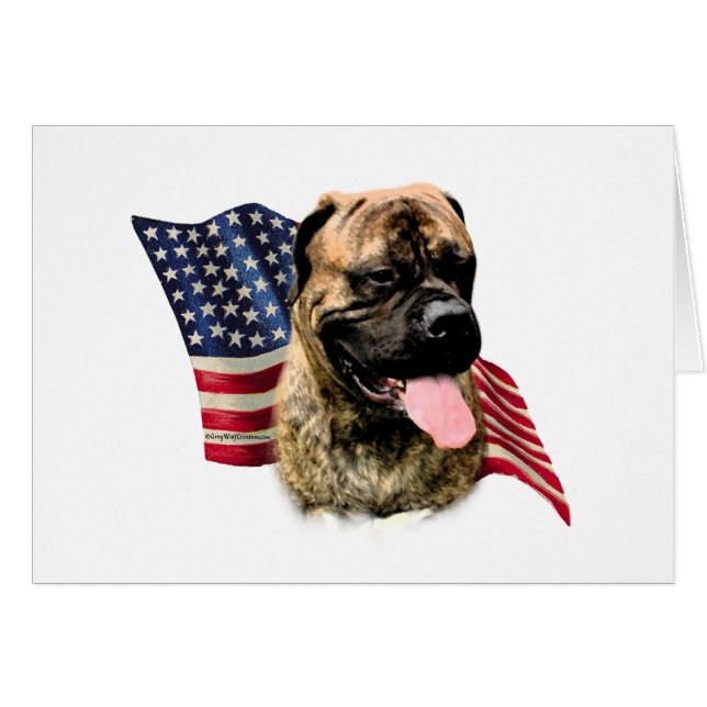 Bandera de Bullmastiff (Anverso (Horizontal))