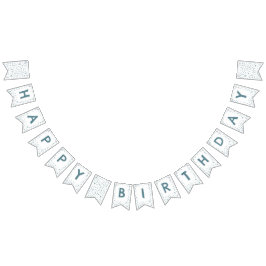 Bandera de Bungalows de puntos de acuarela de conf