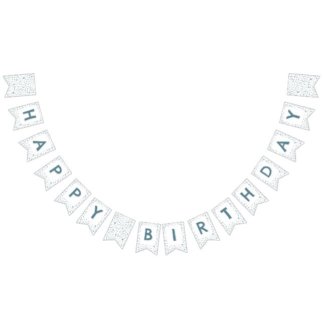 Bandera de Bungalows de puntos de acuarela de conf (Todo)