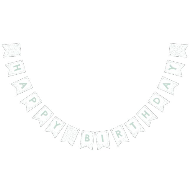 Bandera de Bungalows de puntos de acuarela de Conf (Todo)