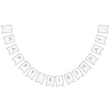 Bandera de Bungalows de puntos de color de confett