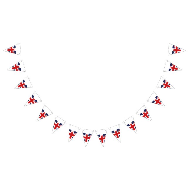 Bandera de Bunting de Inglaterra en el 70 de julio (Todo)