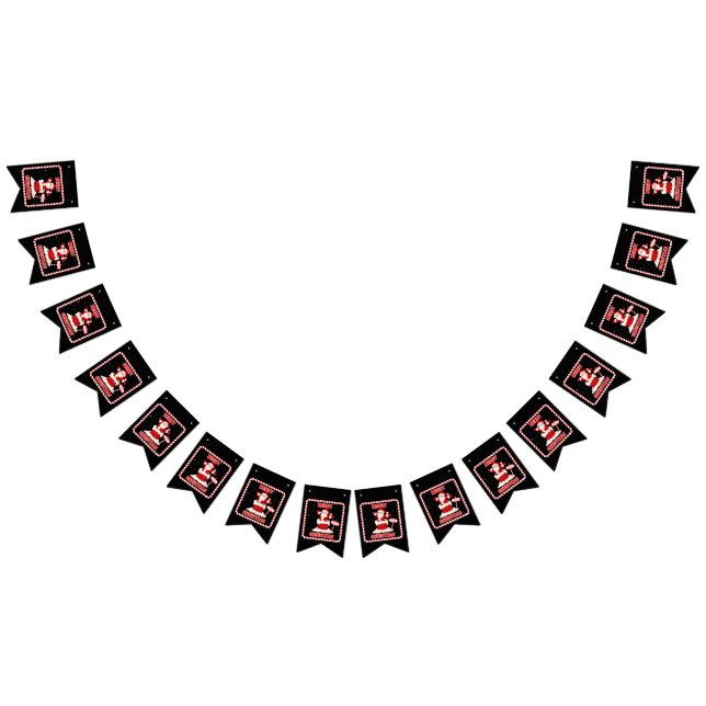 Bandera de Bunting de la Colección de Santa Feliz  (Todo)