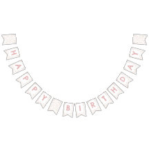 Bandera de Bunting de los puntos de acuarela de Er