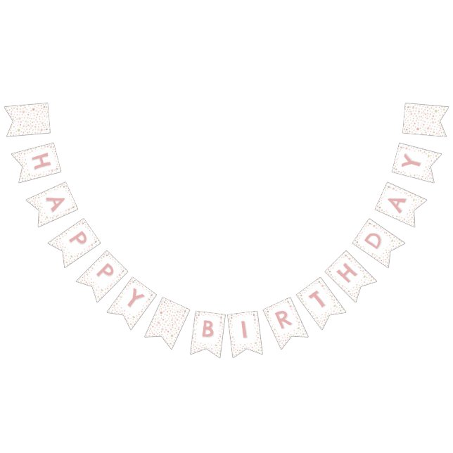 Bandera de Bunting de los puntos de acuarela de Er (Todo)