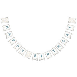 Bandera de Bunting de los puntos de acuarela de Tr