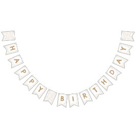 Bandera de Bunting de los puntos de acuarela del f