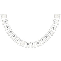 Bandera de Bunting de puntos de acuarela de confet