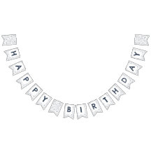 Bandera de Bunting de puntos de acuarela de confet