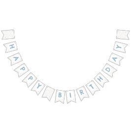 Bandera de Bunting de puntos de acuarela de Elliot