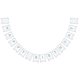 Bandera de Bunting de puntos de acuarela de Sky Co