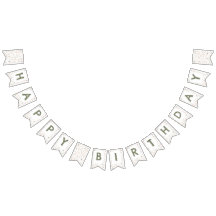 Bandera de Bunting de puntos de color de agua de C