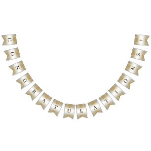 Bandera de Bunting Ornate Gold