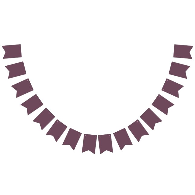 Bandera de Bunting Personalizada Minimalista (Todo)