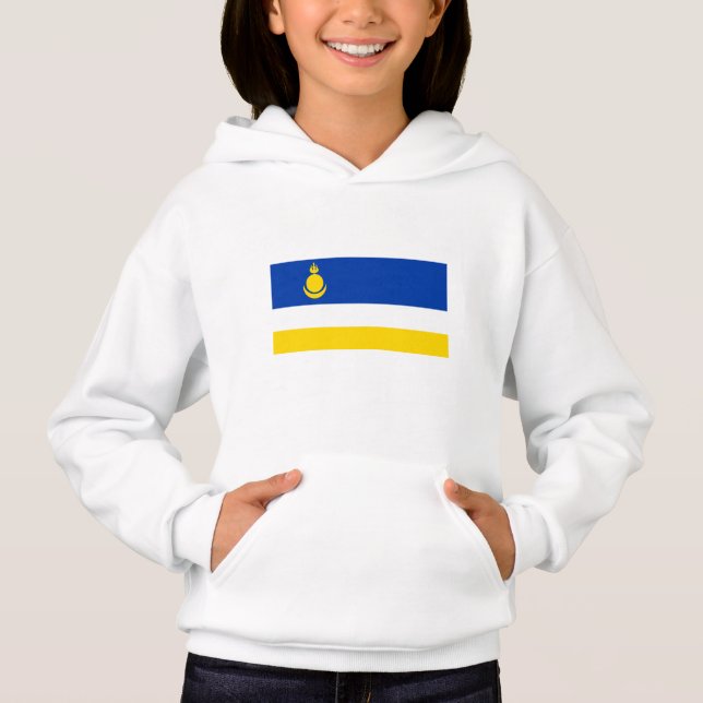 Bandera de Buryatia Patriótica (Anverso)
