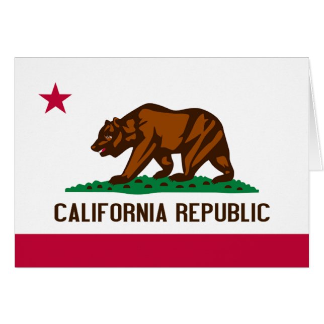 Bandera de California (Anverso (Horizontal))