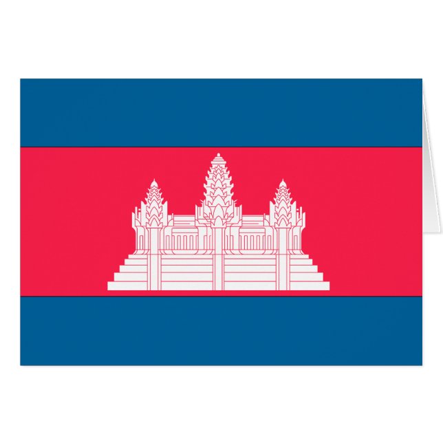 Bandera de Camboya (Anverso (Horizontal))