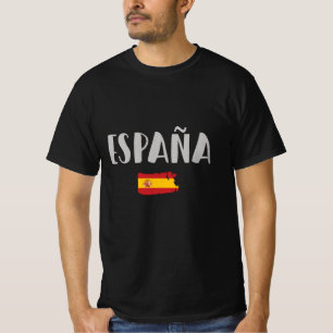 Bandera de camiseta de hinchas de fútbol de España