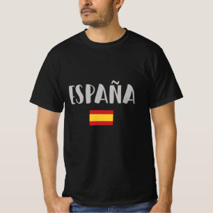 Bandera de camiseta de hinchas de fútbol de España