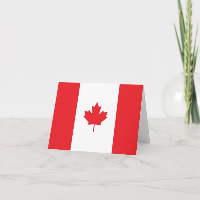 Bandera de Canadá (Anverso)