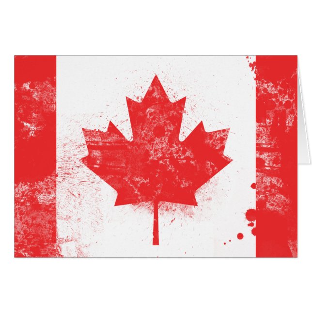 Bandera de Canadá (Anverso (Horizontal))
