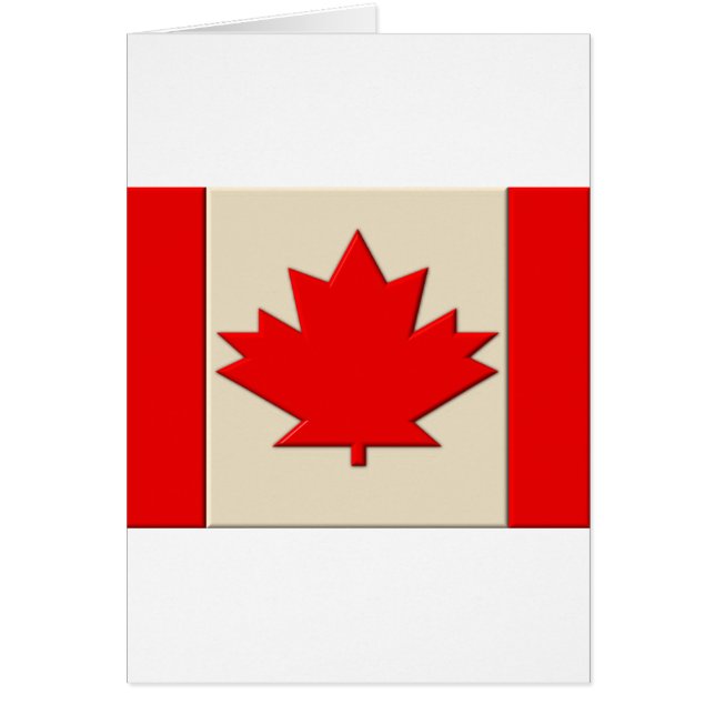 Bandera de Canadá (Frente)