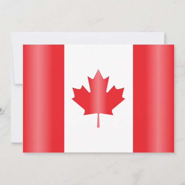 Bandera de Canadá (Anverso)
