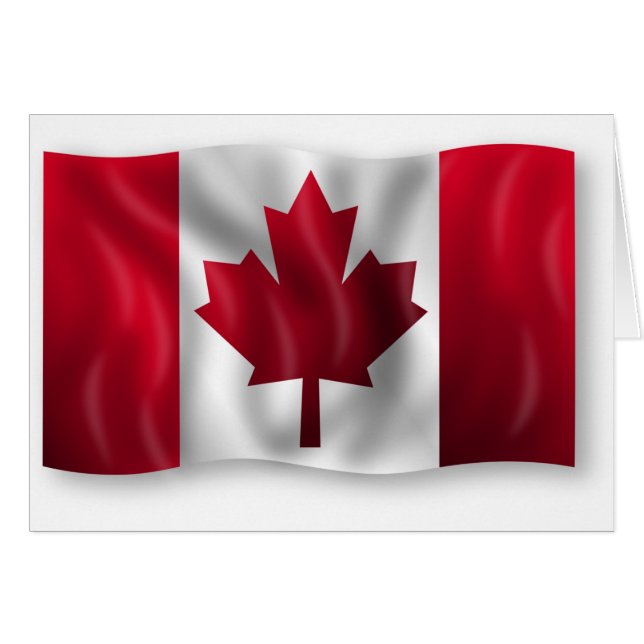 Bandera de Canadá (Anverso (Horizontal))