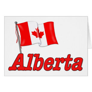 Bandera de Canadá - Alberta