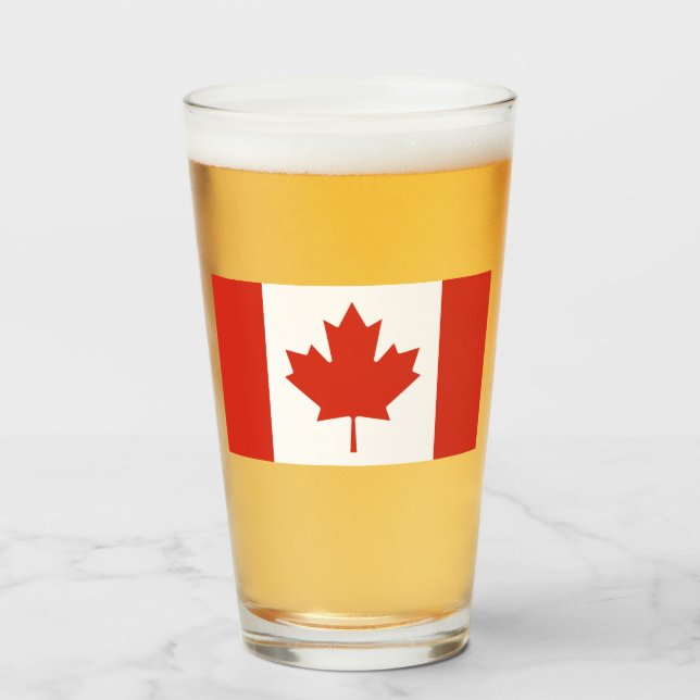 Bandera de Canadá (Hoja de Arce) (Canadá) (Anverso (lleno))