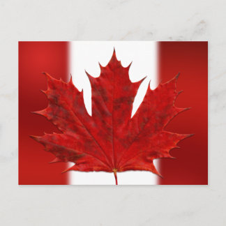 Bandera de Canadá postales postales de recuerdo ca