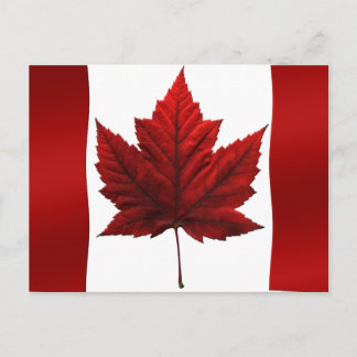 Bandera de Canadá postales postales de recuerdo ca